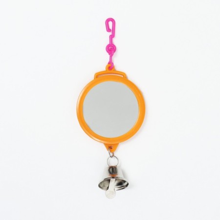 A set of bird toys (bath, feeder, mirror, swing, ladder), 35 x 28 cm-8