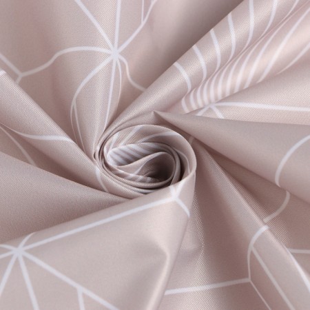 The bathroom curtain "Geometry", 145 × 180 cm-3