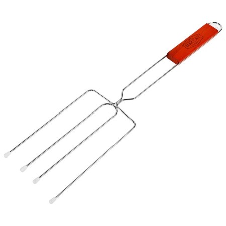 Torch grill for maclai sausages, 12x20 cm, chrome steel, for barbecue-11