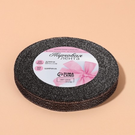 Bricky tape, 10 mm, 23 ± 1 m, black color No. 029-3