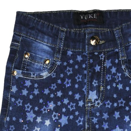 Джинсы для девочек, рост 104 см-2