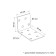 Corner Fixing Anchor Tundra Krep, 40x60x40x2 mm