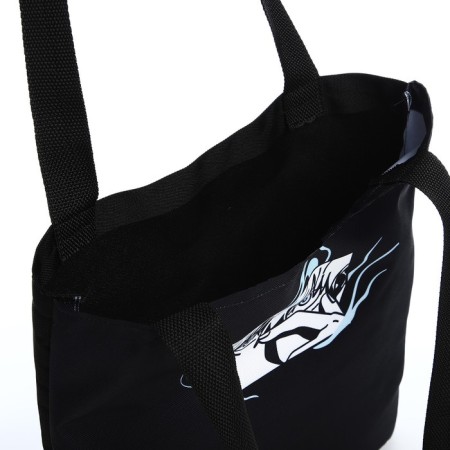 Bag Schoper "Anime" 35x0.5x40 cm, Department without lightning, without lining, Black-5