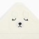Lovelife towel "friend", col. White, 80x80 cm, 100% PE, microfiber 280 g/m2