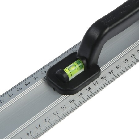 Tundra ruler, metal, plastic handle, 2 eye, 1200 mm-2