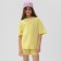 Kit for girls (T -shirt, shorts) minku lemon color, height 134
