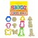 Kinetic sand, molds 6 pcs., “Flower, fungus, butterfly, Misha, bunny, Christmas tree”