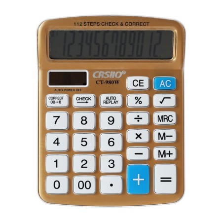 Calculator 12-bit CT-980W, mix-2
