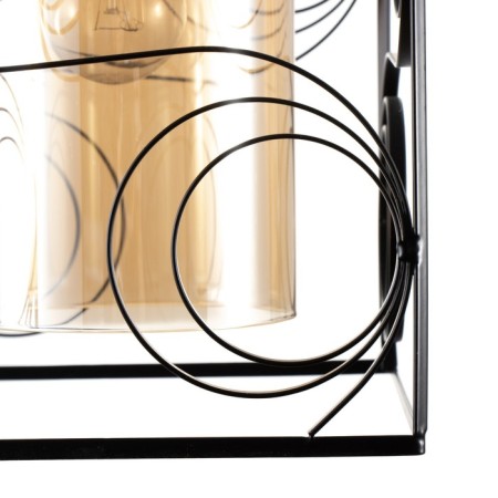 Lamp Bayerlux 2769/1 E27 40W Black 20x20x27-127 cm-4