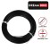 Dream Bike brake brakes, 50 m, 4 mm, black color