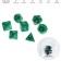 Set of Cubes "Game time" for D&D (Dungeons and Dragons, DND), series: D&D, 7 pcs