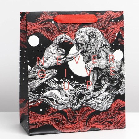 Package Gift Laminated Vertical, packaging, "Hercules", Ml 23 x 27 x 11.5 cm-1