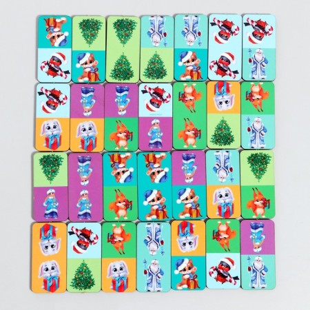 New Year's domino "Happy New Year!"-4