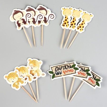 Sapers "Safari", in a set of 12 pieces