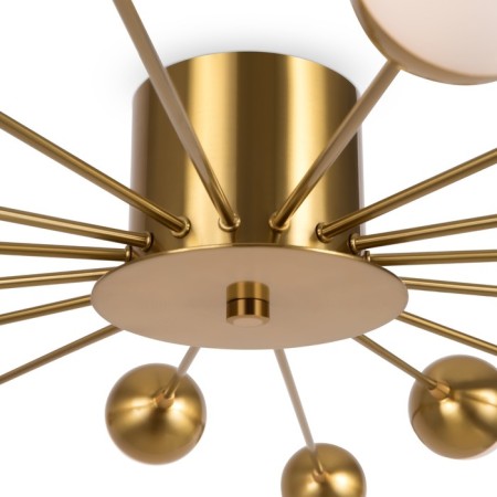 Freya FR5242CL-16BS Celebrity, 838x838x103 mm ceiling lamp, G4, 16x3W, brass color-3