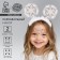 New Year's rim "Snowflake" + gift, rhinestones, for the New Year