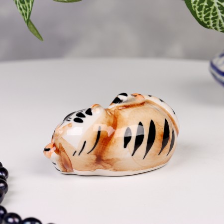 Souvenir "Cat Tahiti", 5x8 cm, gzhel, color-2