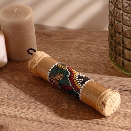 Souvenir musical instrument "Rain Staff" 20 cm mix