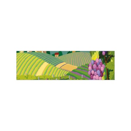 Textile bag “Vineyards on the hills”, for storing things and toys, size 30x30 cm, 18.9 liters-1