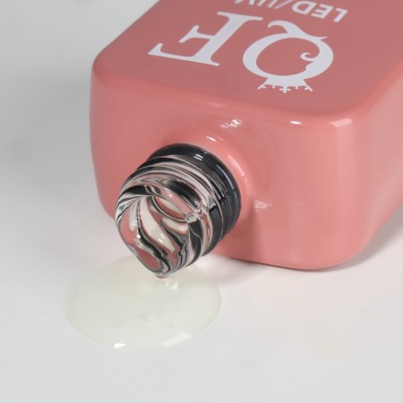 Nail base, 3 phase, 10 ml, led/uv, transparent color-6