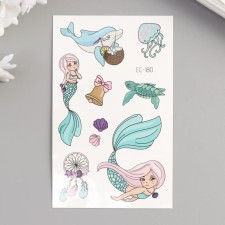 Tattoo on the body color 