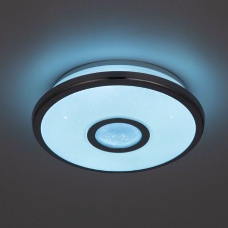 Lamp Citilux "Starlight Smart" CL703A10G 20.8x20.8x5.9 cm, 1x13W, LED, Gray color.-5