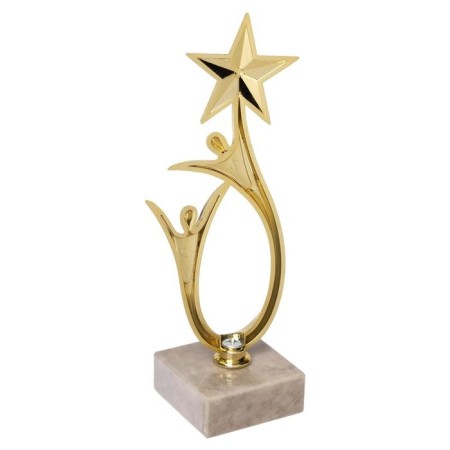 The Cup "The Best", award figure, stand stone, 18 x 7 cm.-3