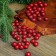 Figure for crafts and decor "Shar", set 55 pcs., Size 1 pcs: 0.5 - 1 cm, red color