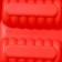 Form for ice cream shares "Monica", silicone, 19.5 × 11 cm, 4 cells (6.7 × 3.2 cm), color mix