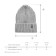 Hat for girls, size 54-56 cm, milk color
