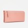 Women's wallet on magnets, pink color