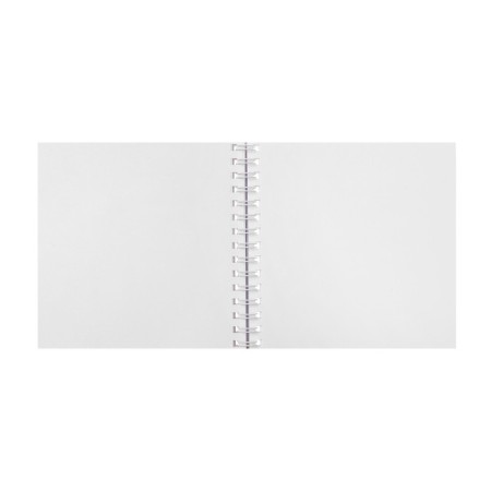 Sketchbook 195 x 195 mm, 80 sheets on the crest "Style", hard cover, block 100 g/m²-3