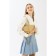 Bag-mixer on fasteners, beige color