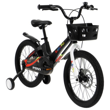 Bicycle 16 "Bibitu Pony, black/white color-4