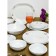 Circles dishes set, 12 items
