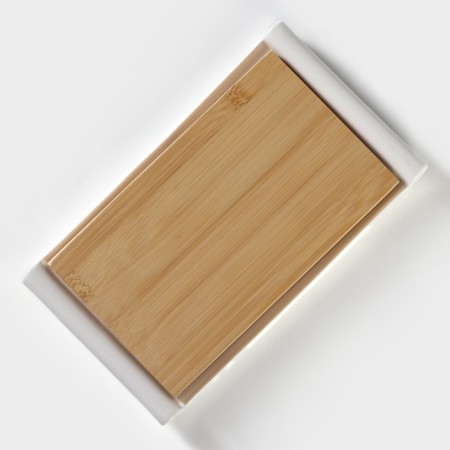 Ceramic supply dish with Bellatenero bamboo insert 25.5 × 14.5 × 2.3 cm-2