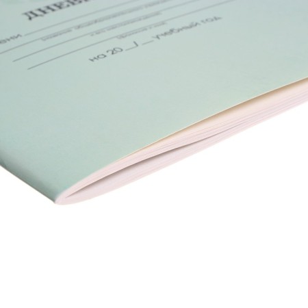 Universal diary for grades 1-11, "green delicate plain", soft cover, 40 sheets-2