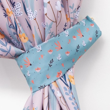 A set of curtains for the kitchen with sequences of Etel MEOW 145x180cm-2 pcs., 100% p/e-2