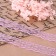 Capricon lace, 23 mm × 10 ± 1 m, lilac color No. 32