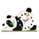 Table hours, series: children's, "panda"