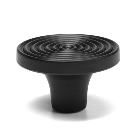 Handle button Cappio PK111, D = 38 mm, plastic, black color
