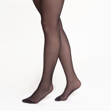Female Kaprona tights, Conte Elegant Solo 40 den, black color (nero), size 3-5