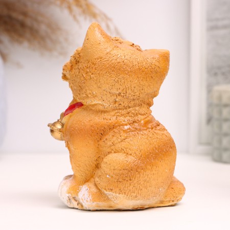 Figure "kitten with a bell" 12cm-2
