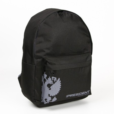 Putin Team backpack, 29 x 13 x 44 cm, lightning department, n/pocket, black-3