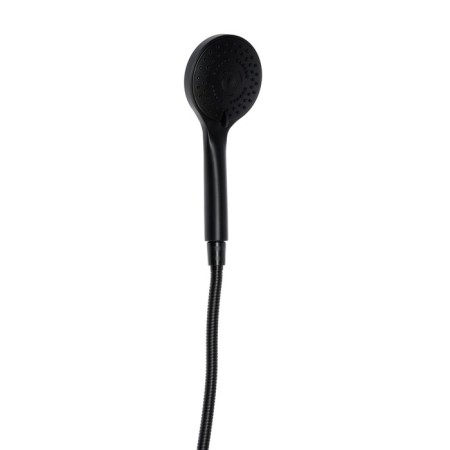 Bath mixer Zein Z3838, single -leaf, shower set, watering can 5 modes, black-7