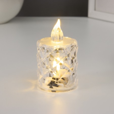 Nightlight "Crystal candle" LED 0.3W 4x4x6.5cm-1