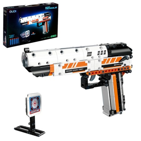 Designer Weapon Desert Eagle, shoots soft bullets, 345 parts