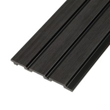 3D Rail panels from foamed polystyrene wenge 2800x120x10 mm