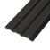 3D Rail panels from foamed polystyrene wenge 2800x120x10 mm