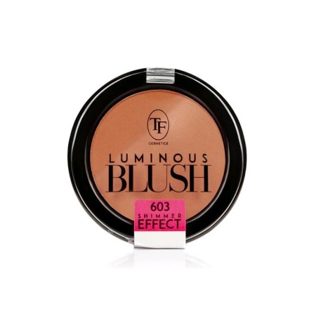 BLOMINOS BLUSH BLUST BLOW WITH SLOW WITH SHIMMER effect, tone 603 Pink peach